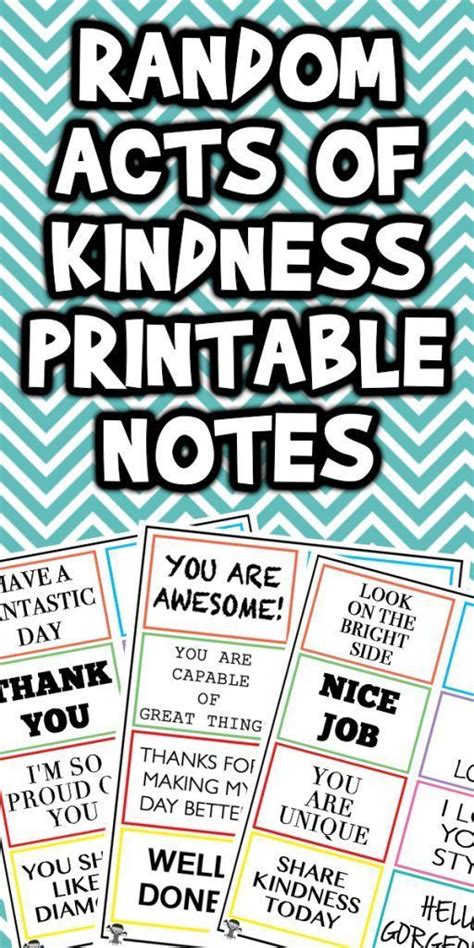 kindness notes for students